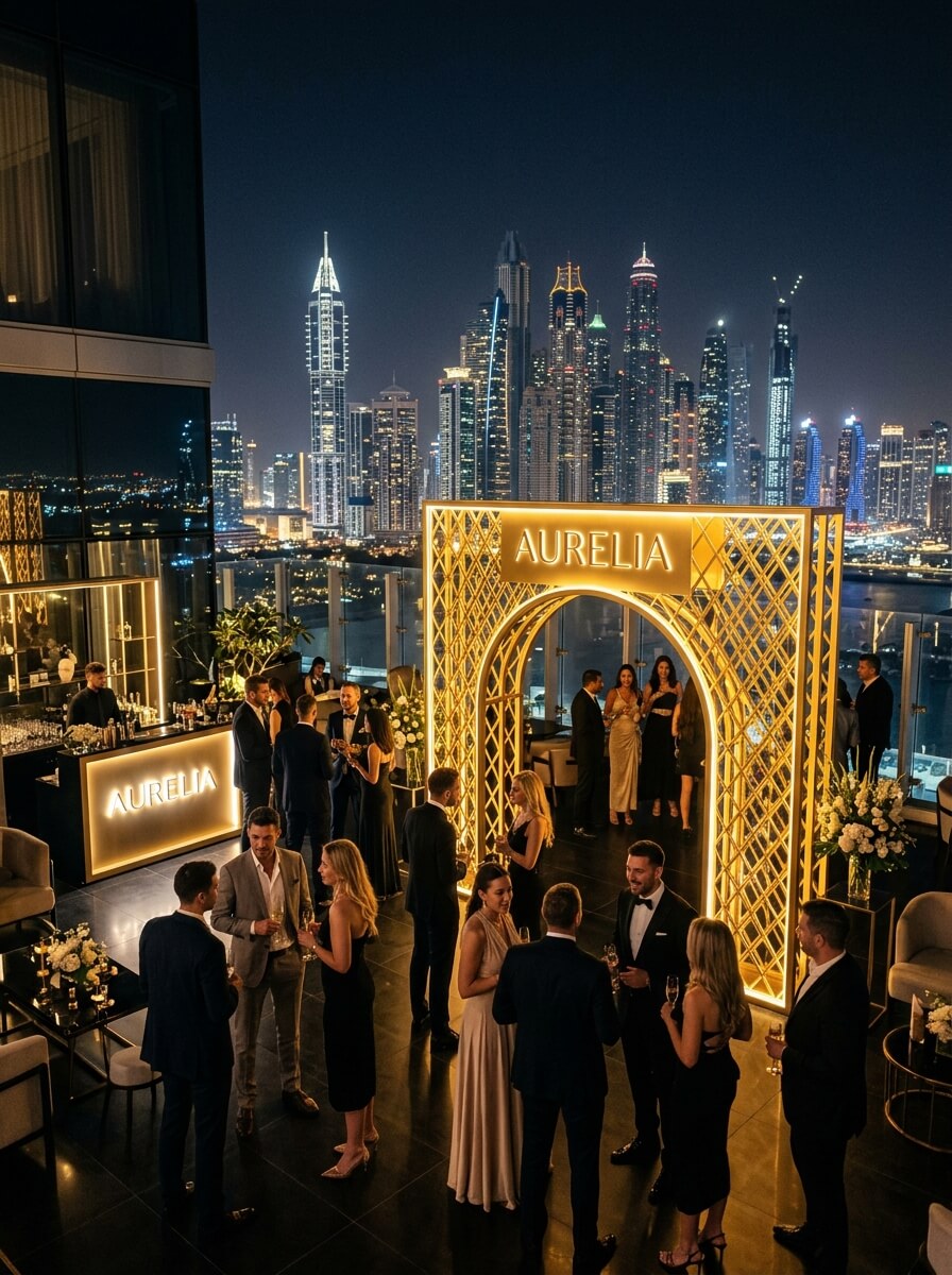 Dubai VIP Rooftop Brand Activation